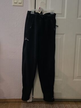 REI Black Men's Small Fleece Jogger Pants